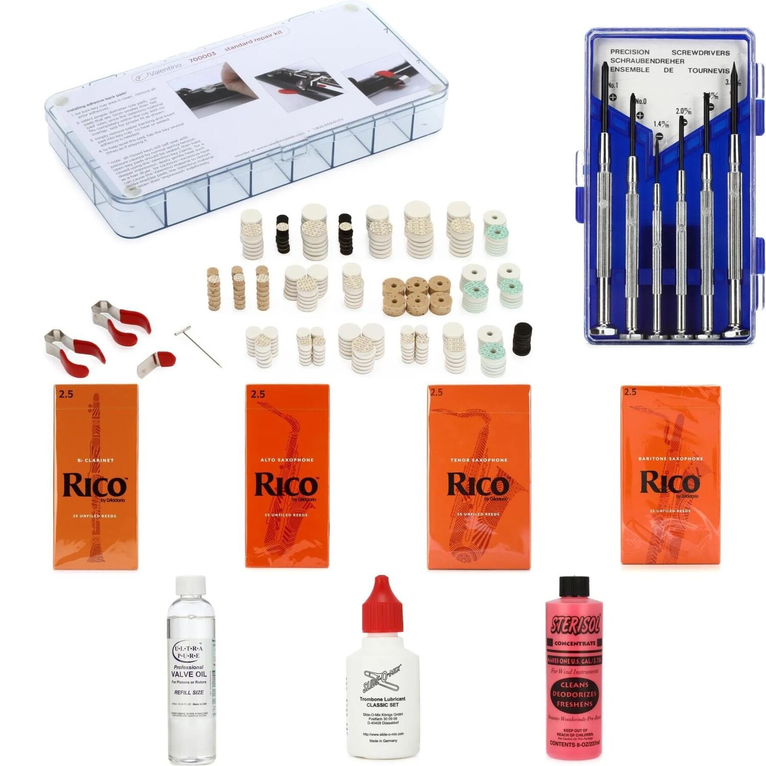 

Набор Valentino Repair, Care и Reed Classroom — легкий