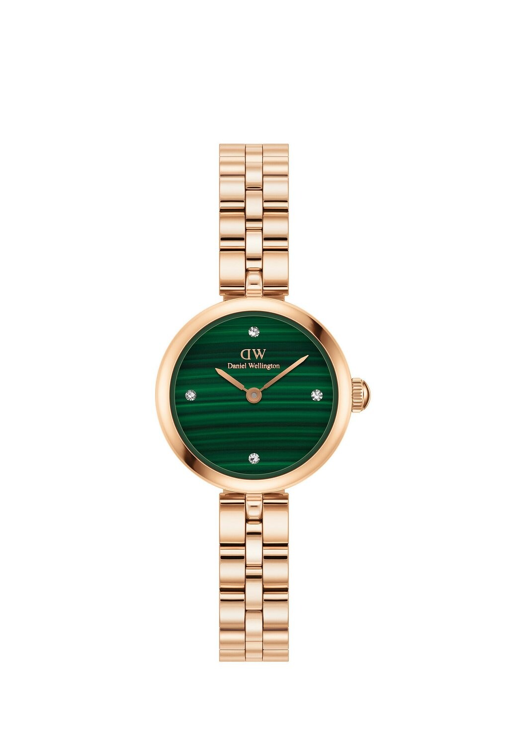 

Часы Elan Lumine Malachite Daniel Wellington, розовое золото