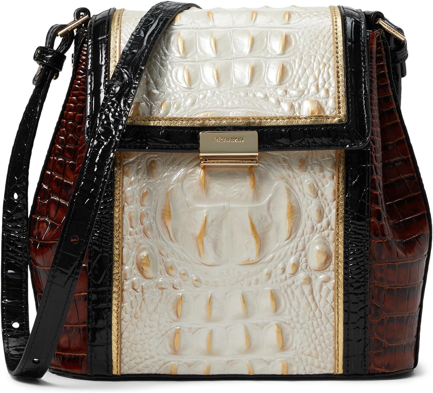 

Марго Кроссбоди Brahmin, цвет Contour Jeanmarie
