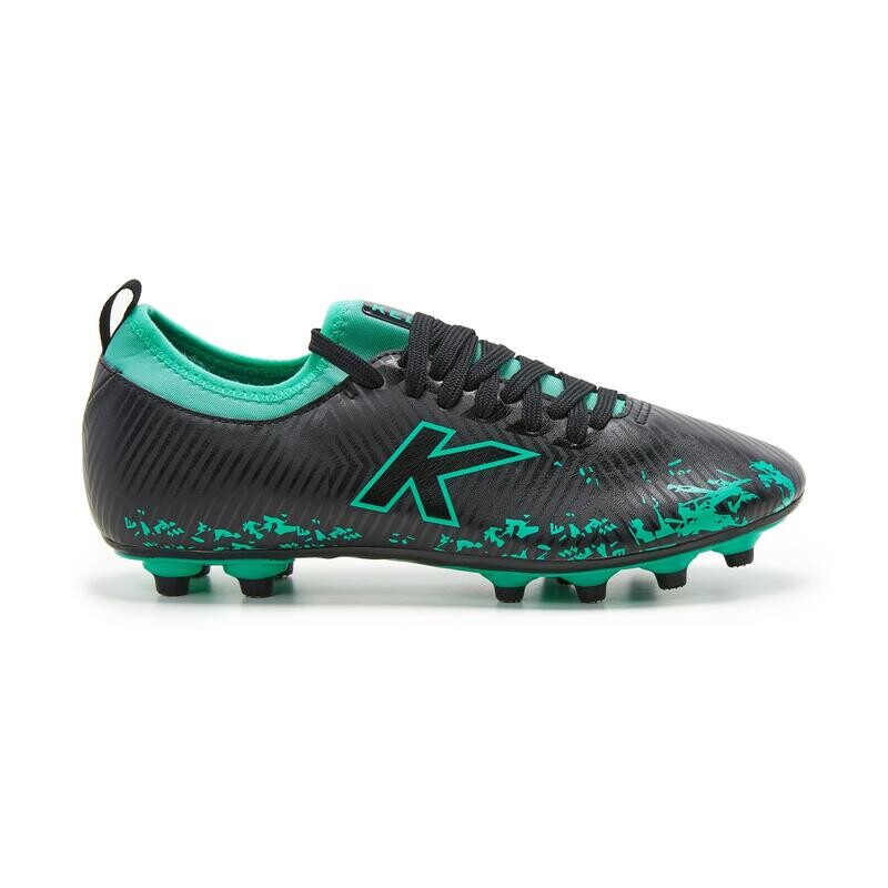 Зеленые футбольные бутсы унисекс Kelme Pulse Mg, цвет negro