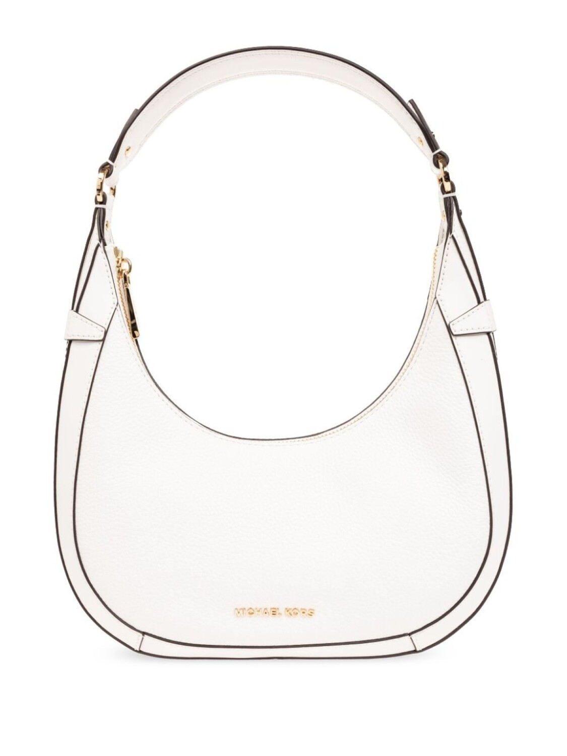

Кожаная большая сумка Preston Michael Michael Kors, белый