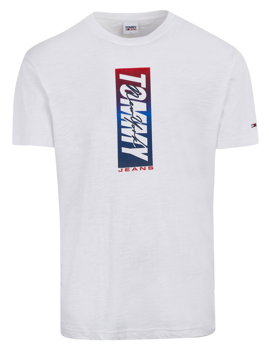 

Футболка Tommy Hilfiger Jeans, белый