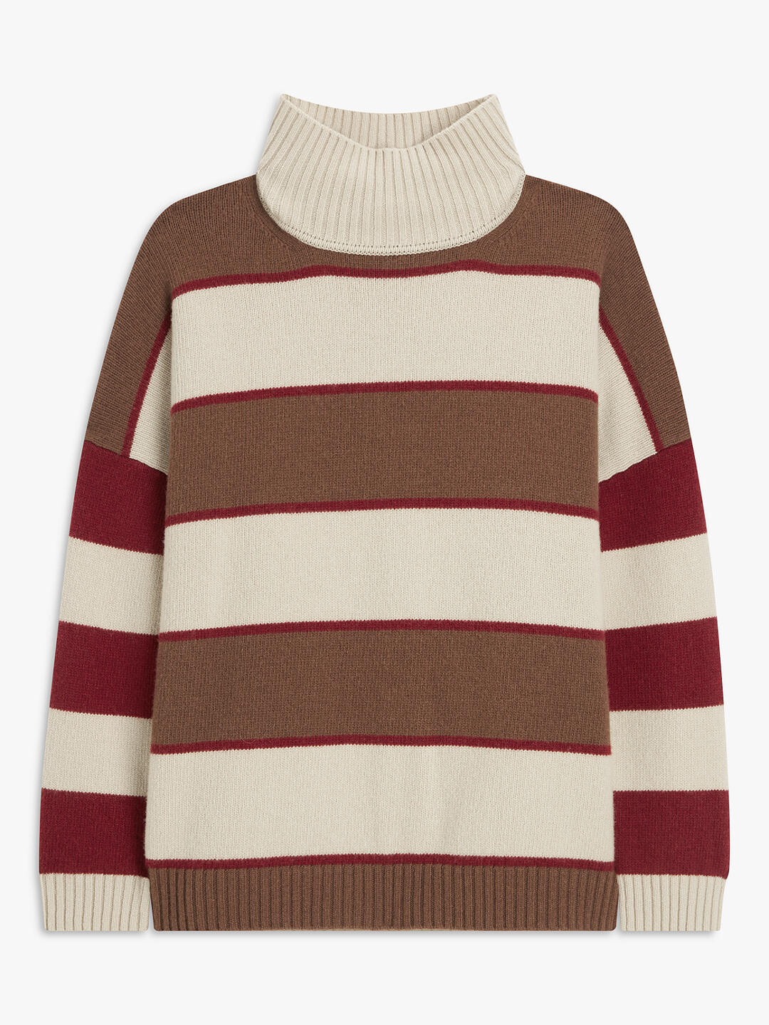 

Шерстяной джемпер Weekend MaxMara Benito, бежевый/коричневый