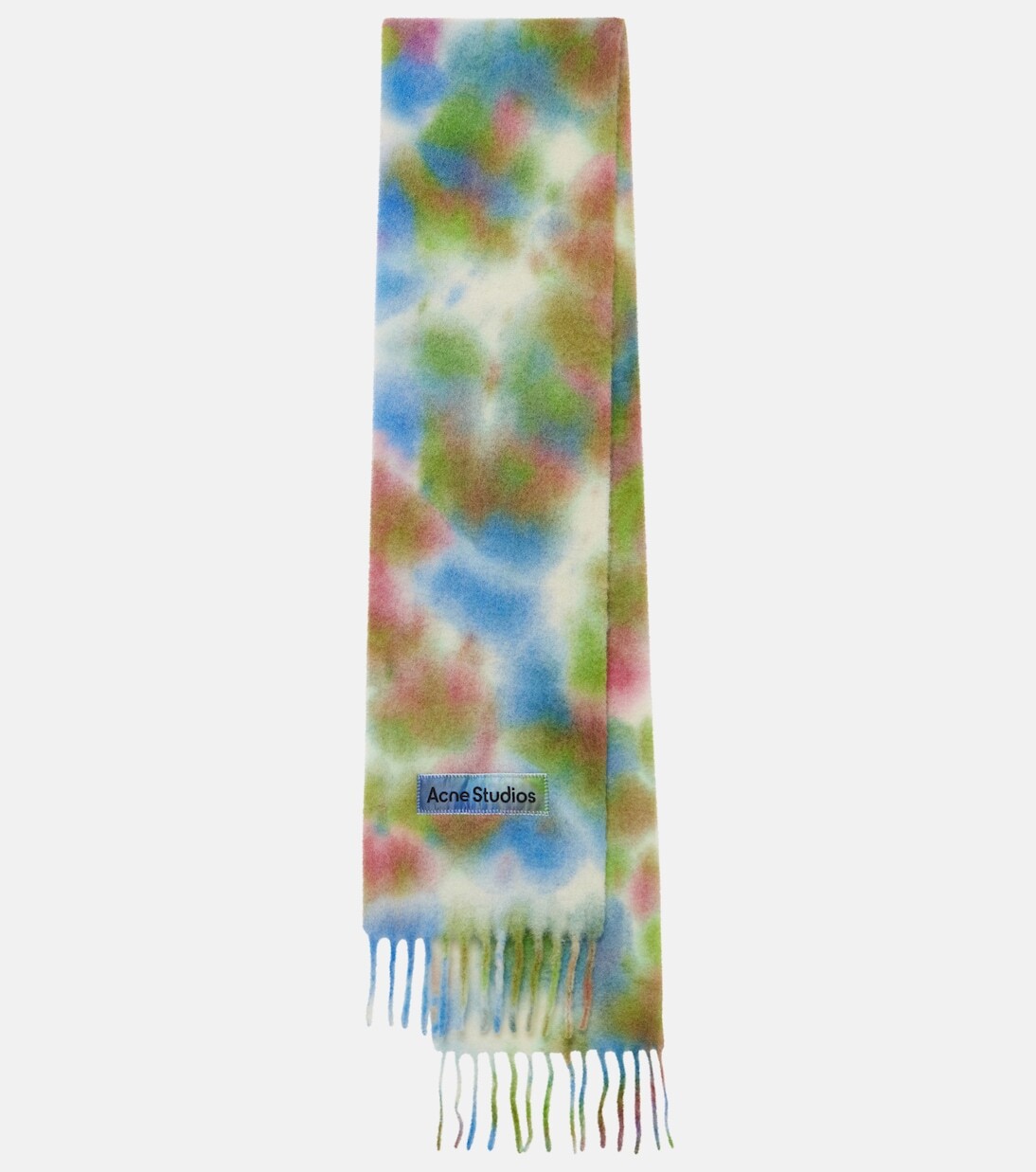 

Шарф из смеси альпаки, шерсти и мохера Acne Studios, мультиколор