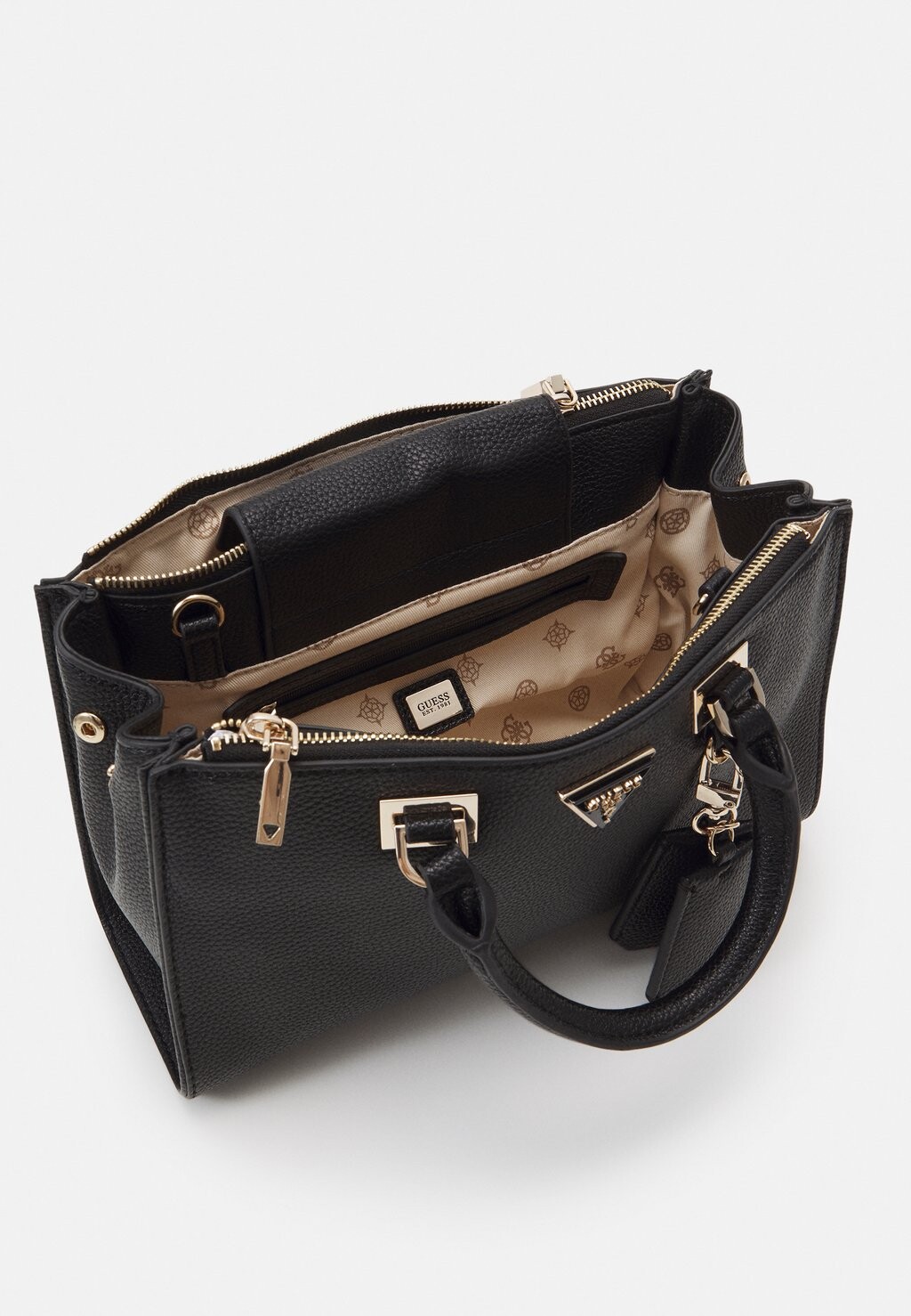 

Сумочка CRESIDIA STATUS SATCHEL Guess, черный