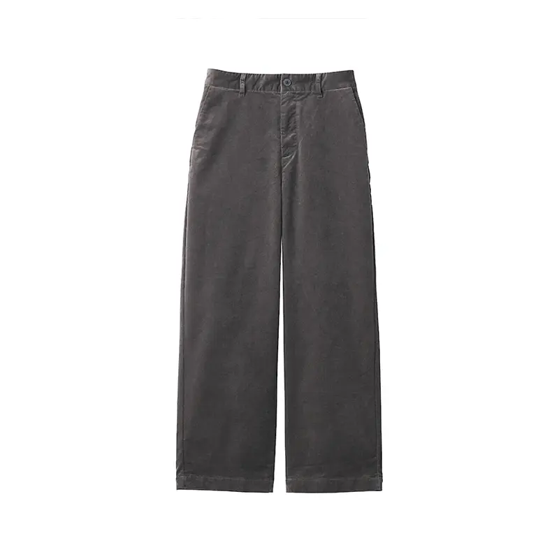 

Брюки женские Muji вельветовые, серый