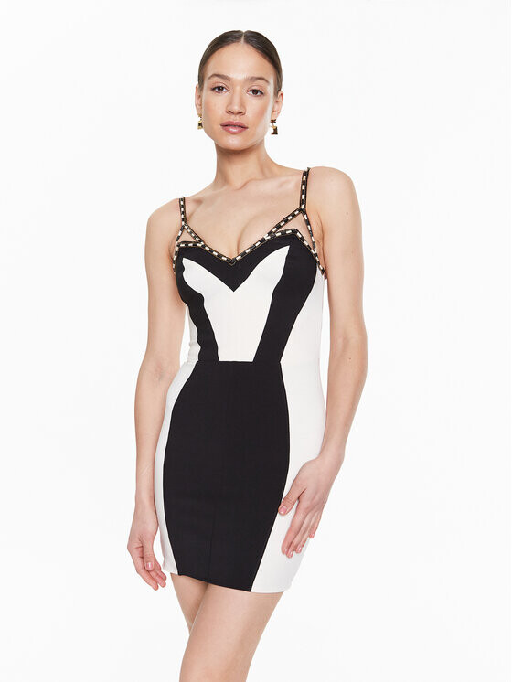 

Коктейльное платье узкого кроя Elisabetta Franchi, мультиколор