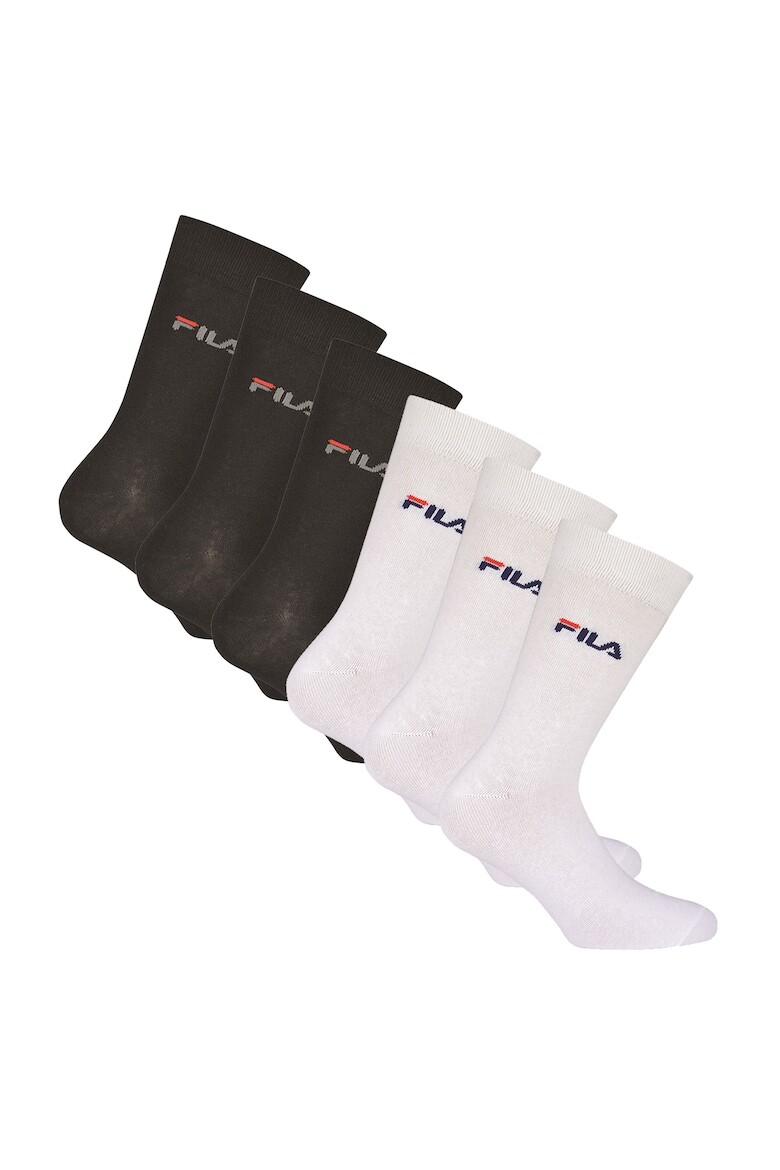 

Носки с логотипом, 6 пар Fila, черный