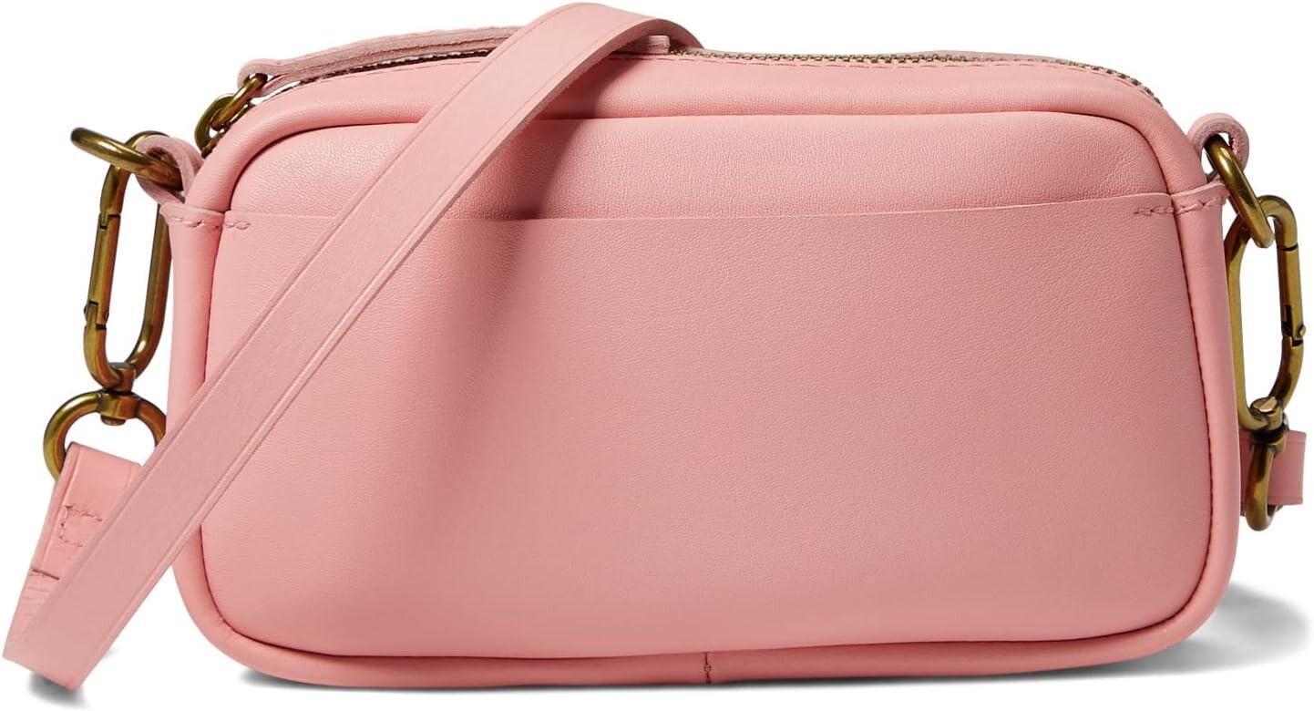 

Сумка кросс-боди Madewell The Leather Carabiner Mini Crossbody Bag, цвет Dried Blossom
