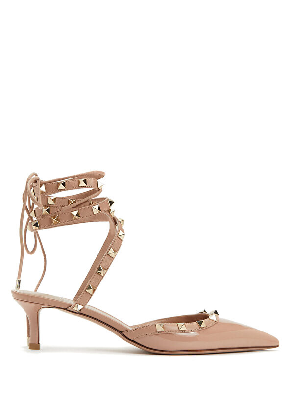 

Туфли rockstud из порошковой кожи на каблуке Valentino Garavani