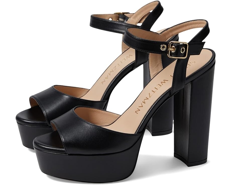 

Туфли Stuart Weitzman Ryder 95 Platform Sandal, черный