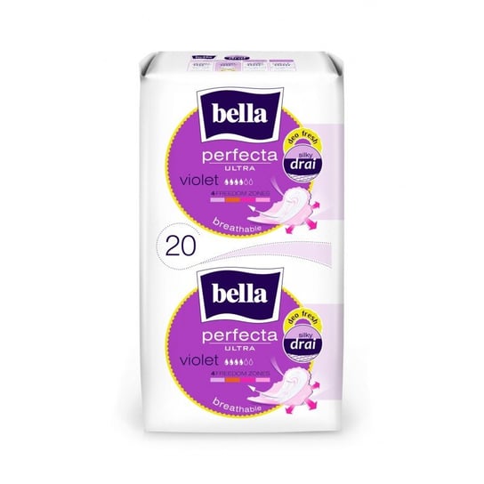 Салфетки гигиенические Bella Perfecta Ultra Violet 20 шт.