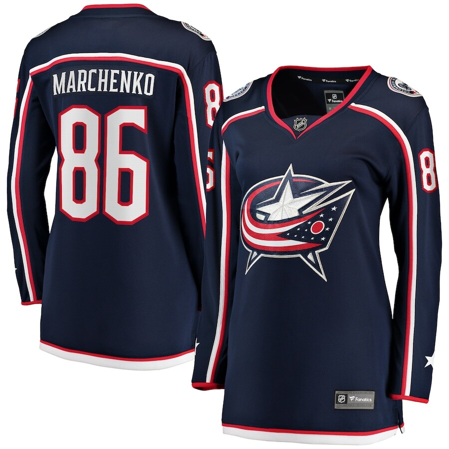 

Джерси Fanatics Branded Columbus Blue Jackets, нави