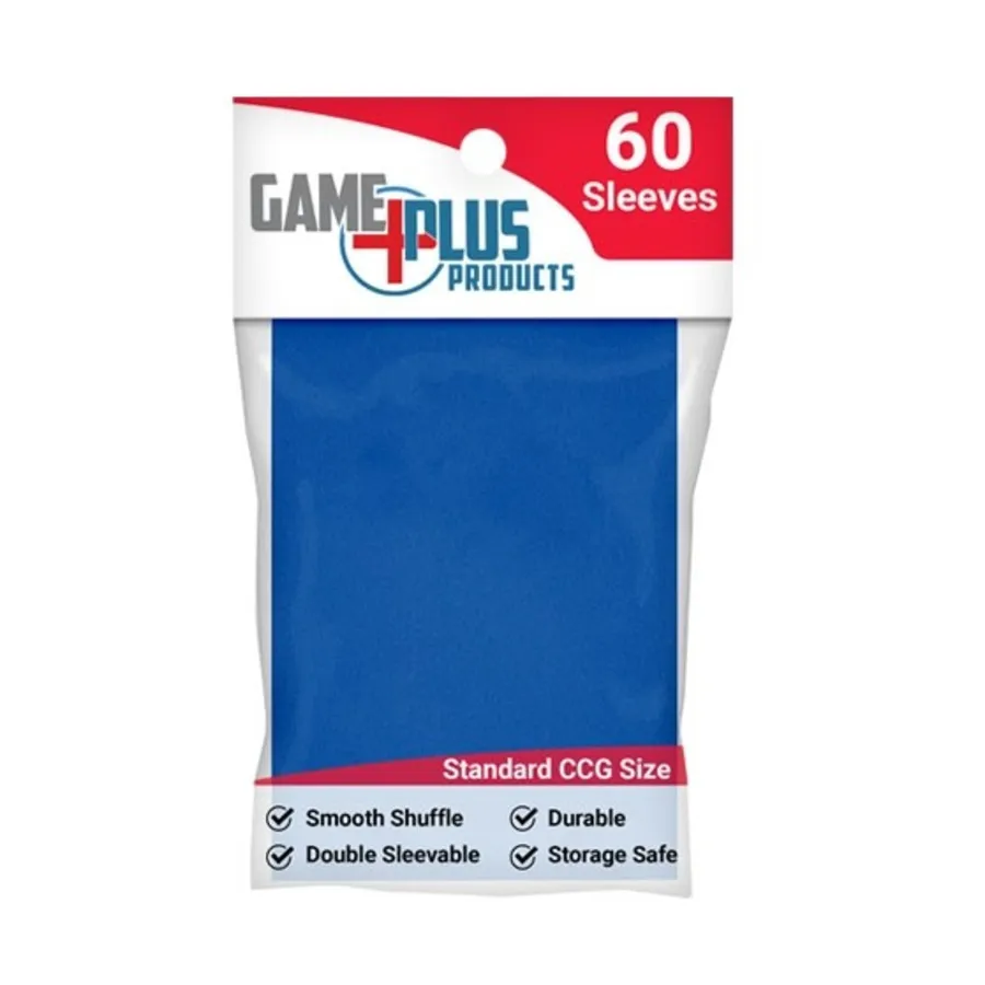 

Стандартные рукава для карточек – синие (60), Card Sleeves (Game Plus Products)