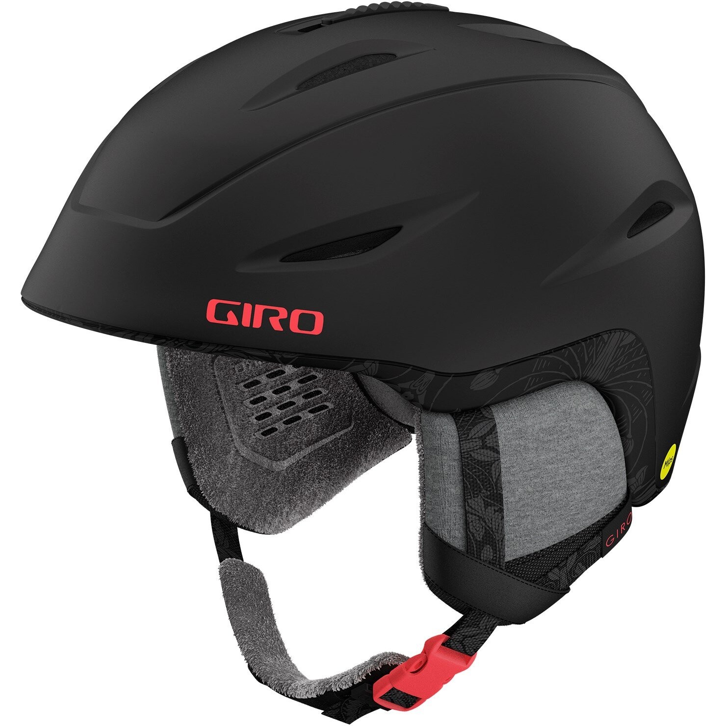 

Лыжный шлем MIPS Giro, матовый черный