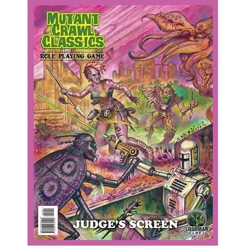 

Книга Mutant Crawl Judge’S Screen Goodman Games