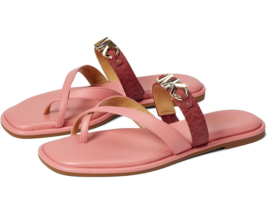 

Сандалии Michael Kors Izzy Thong Slide, цвет Brandy Multi