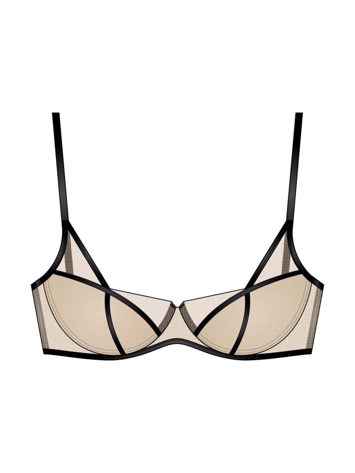 

Бюстгальтер на косточках Scandale Eco-lingerie Sleek, бежевый