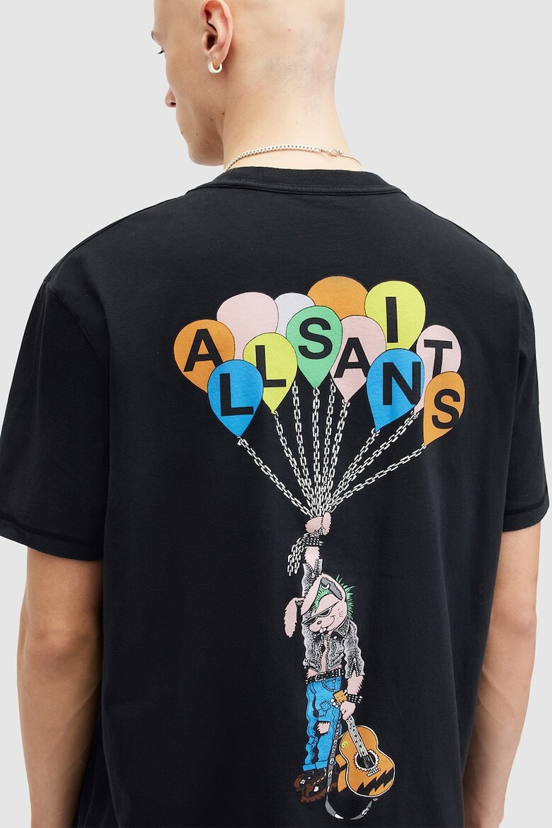 

Лофти-Футболка с принтом Allsaints, черный