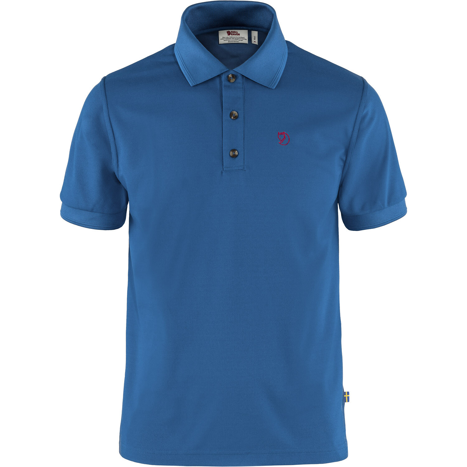

Поло FJÄLLRÄVEN Crowley Piqué, цвет Azurblau