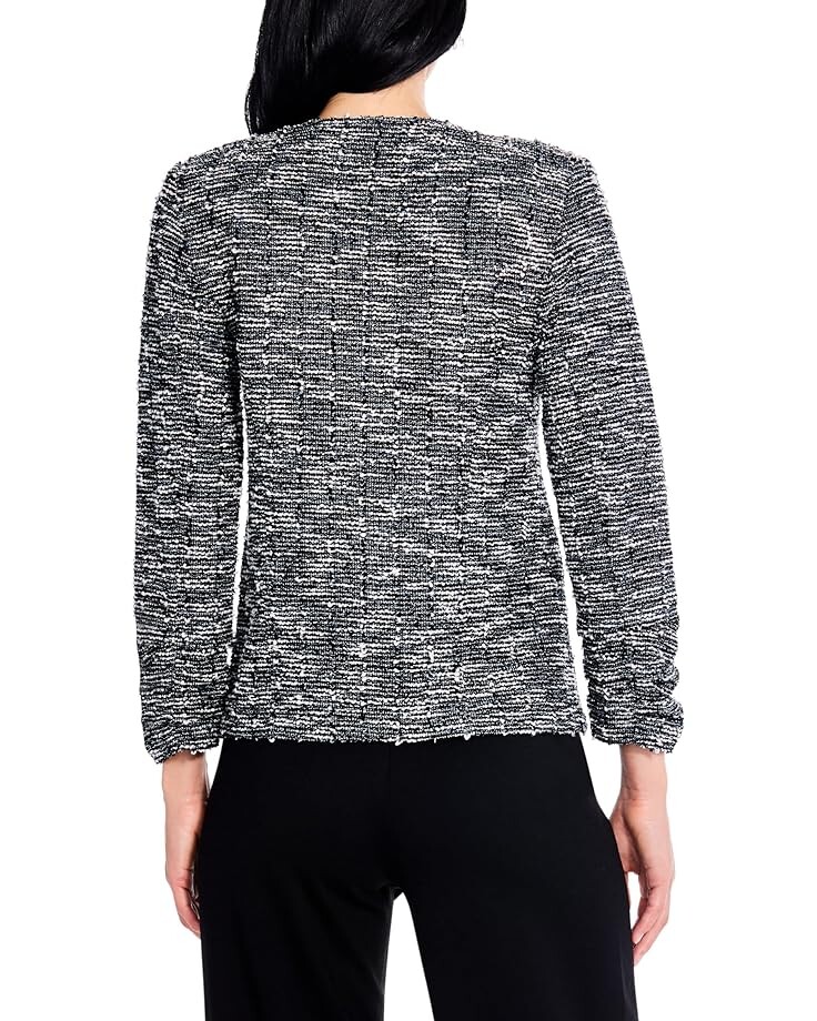 

Куртка NIC+ZOE Starry Sky Knit Jacket, черный мульти