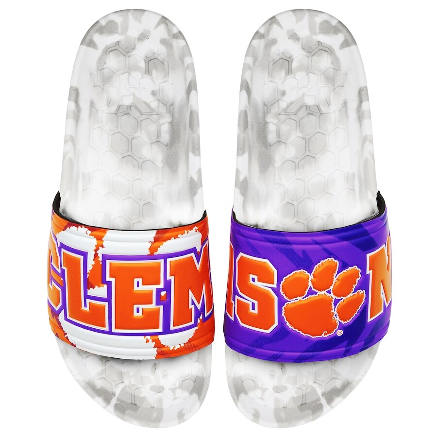 

Шлепанцы HYPE Clemson Tigers, оранжевый