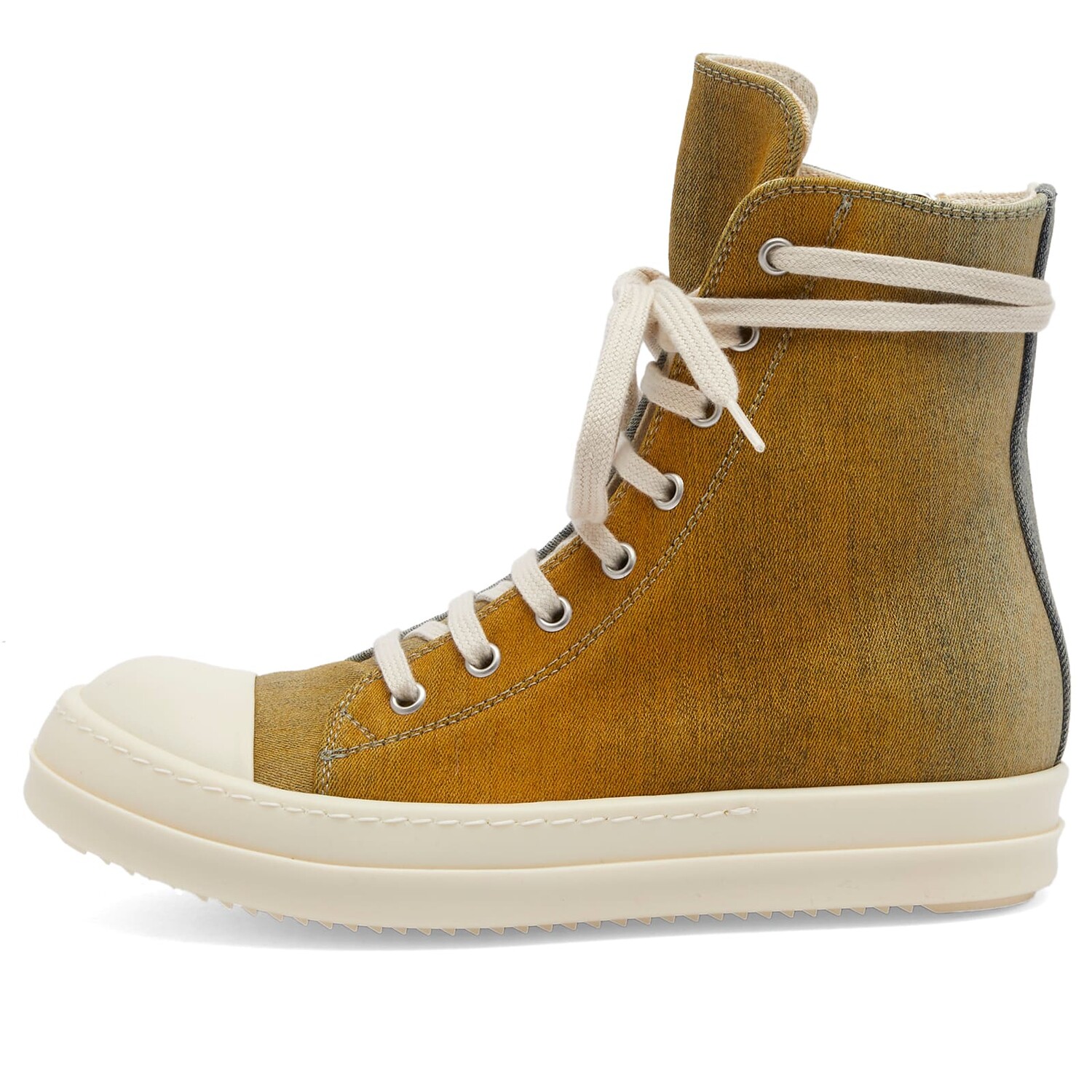 

Кроссовки Rick Owens Drkshdw Gradient Denim High Sneakers, цвет Sky