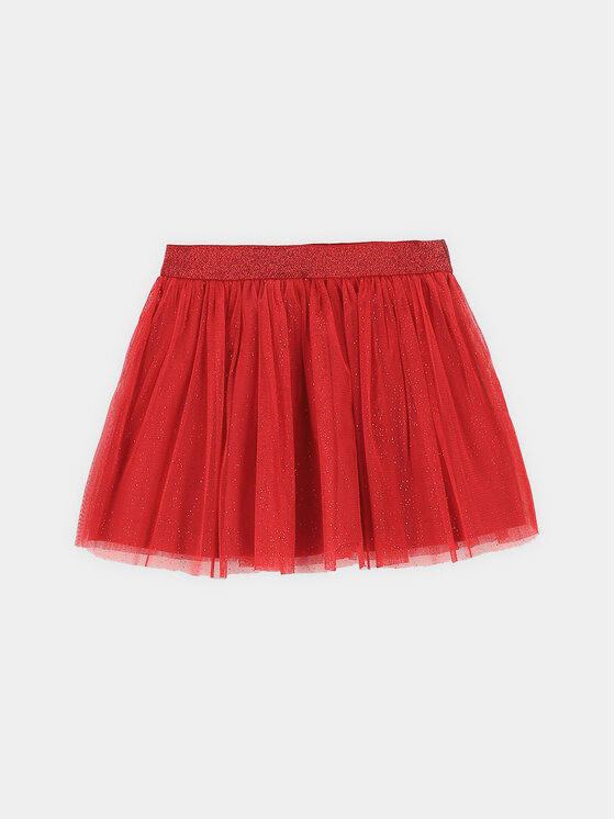 Юбка стандартного кроя Coccodrillo, красный юбка стандартного кроя coccodrillo фиолетовый