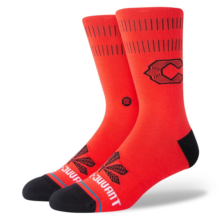 

Носки Stance Cincinnati Reds, красный