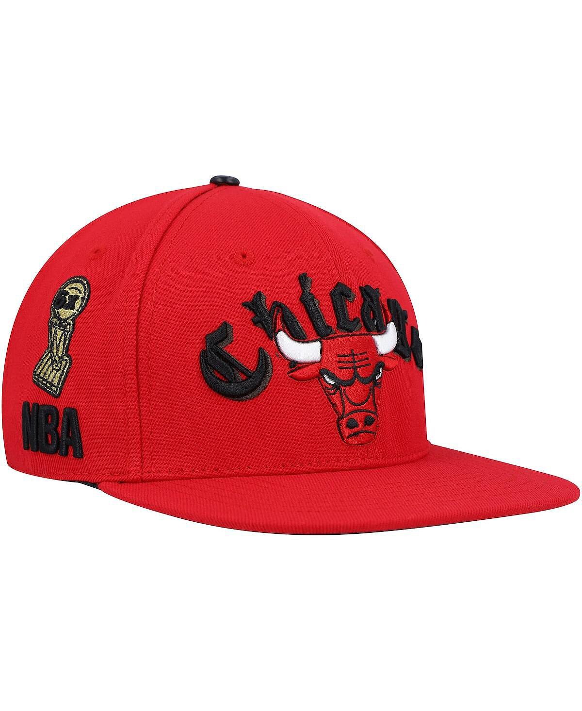 

Мужская красная кепка Chicago Bulls Old English Snapback Pro Standard