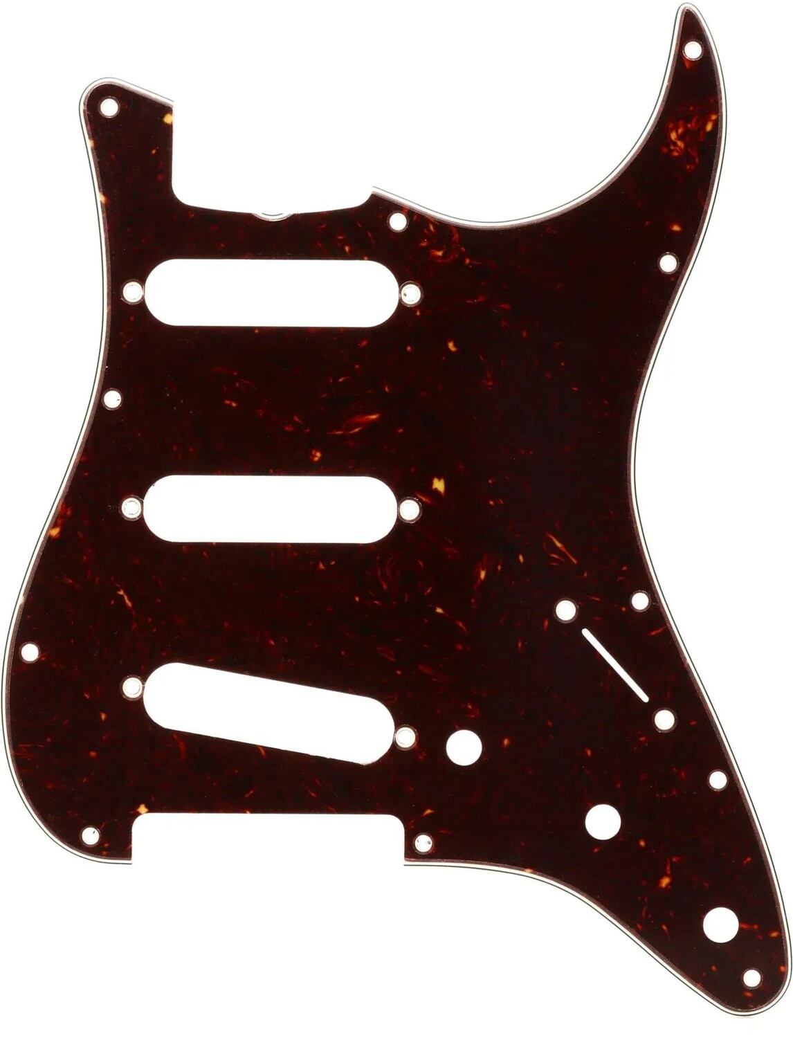 

Накладка Fender Strat S/S/S с 11 отверстиями в винтажном стиле 60-х годов — черепаховый панцирь