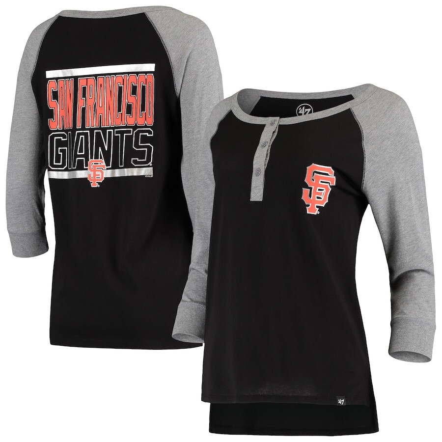

Футболка с длинным рукавом 47 San Francisco Giants, черный