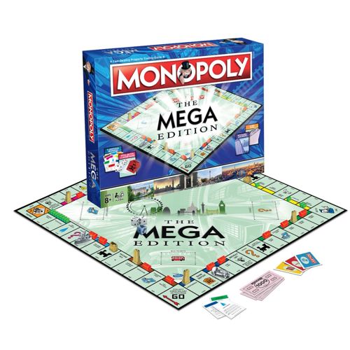 Настольная игра Monopoly: Mega Hasbro настольная игра monopoly elf hasbro