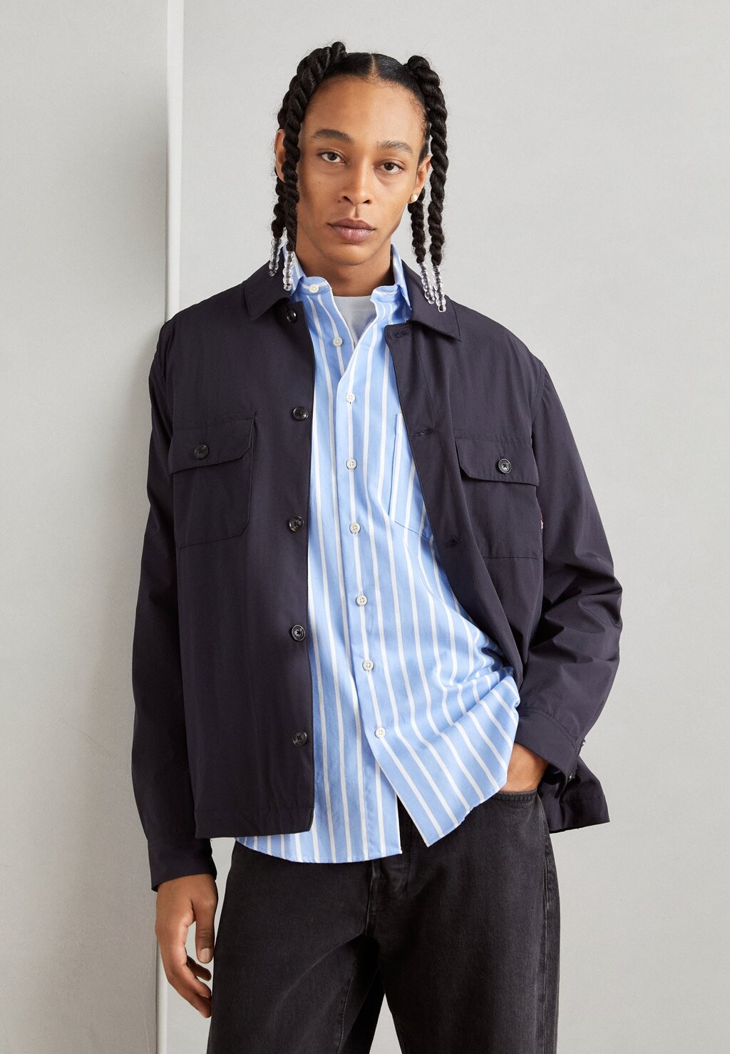 

Легкая куртка OVERSHIRT Scotch & Soda, цвет deep sea