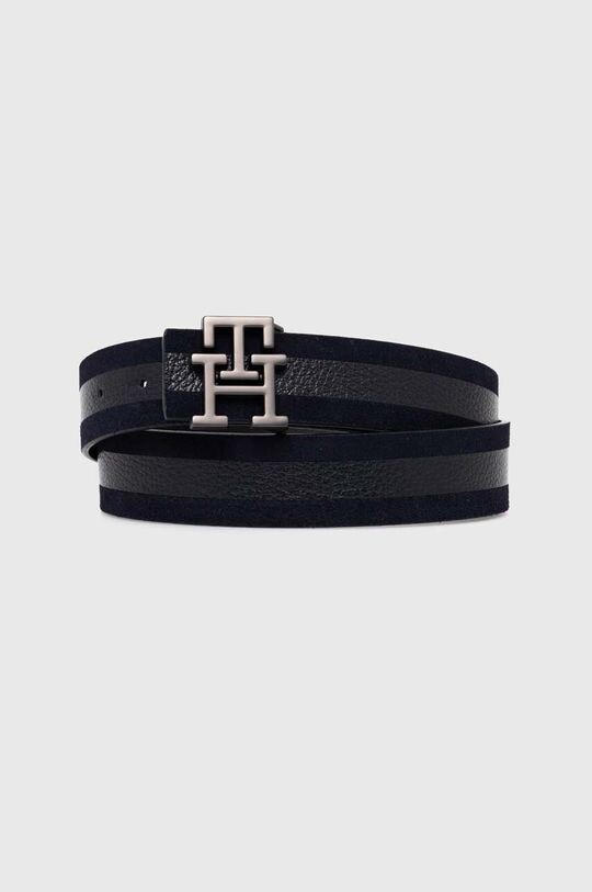 

Кожаный ремень Tommy Hilfiger, темно-синий