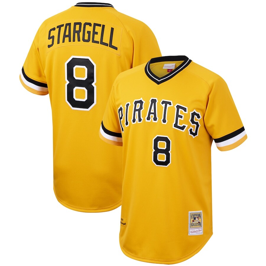 

Джерси Mitchell & Ness Pittsburgh Pirates, золотой