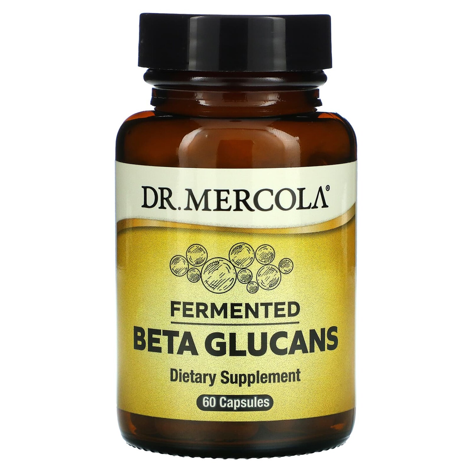 

Ферментированные бета-глюканы, 60 капсул, Dr. Mercola