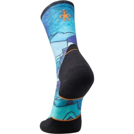 

Носки с принтом Athlete Edition Run Smartwool, цвет Cascade Green