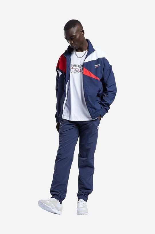 

Векторная куртка Reebok Classic, темно-синий