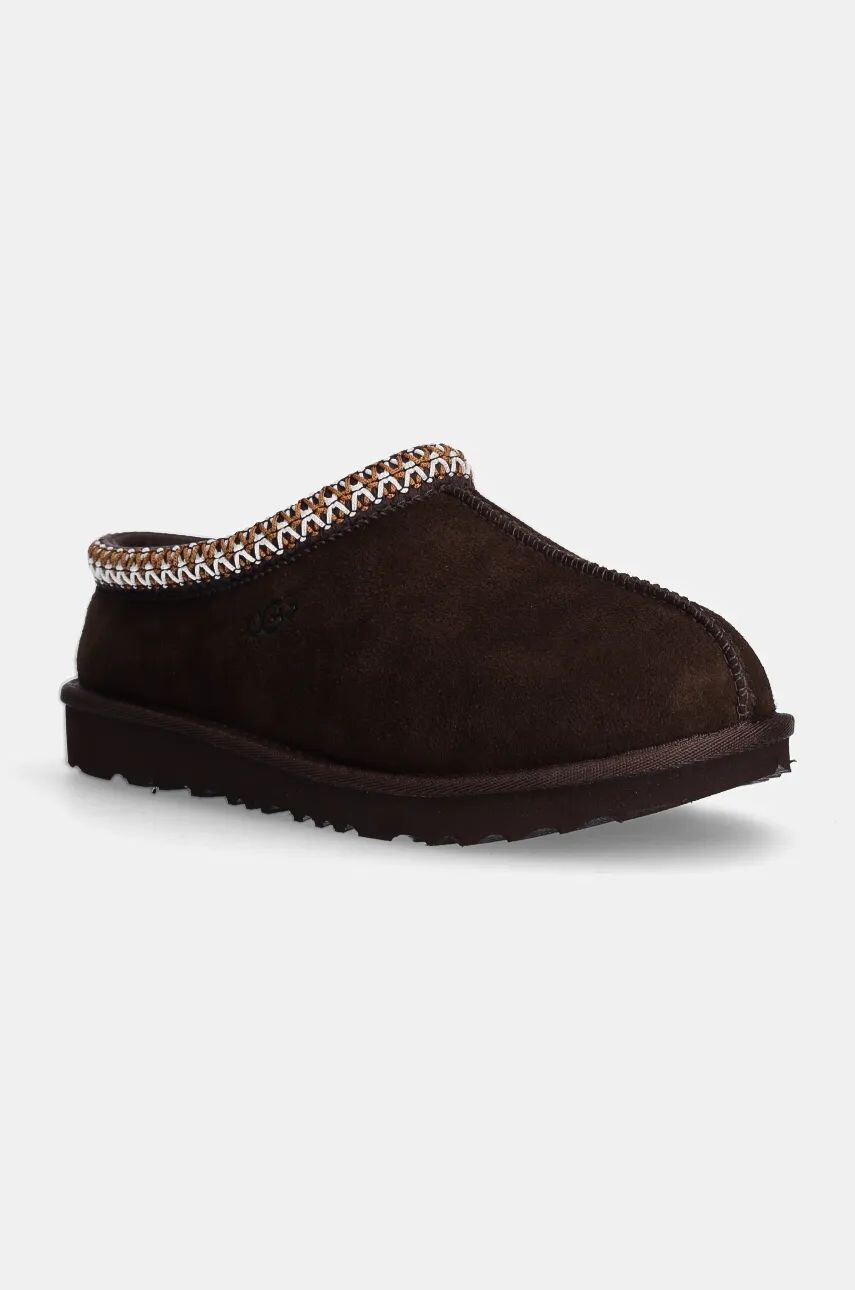 

Замшевые тапочки UGG baby K TASMAN II, коричневый