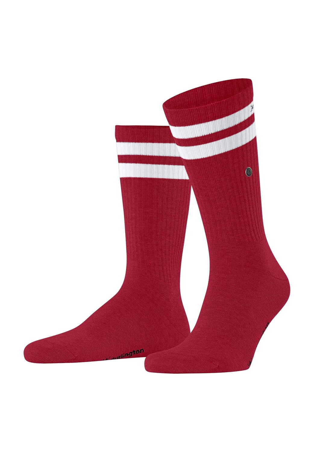 

Мужские носки с клипсами в рубчик Burlington Burlington, цвет Red Pepper