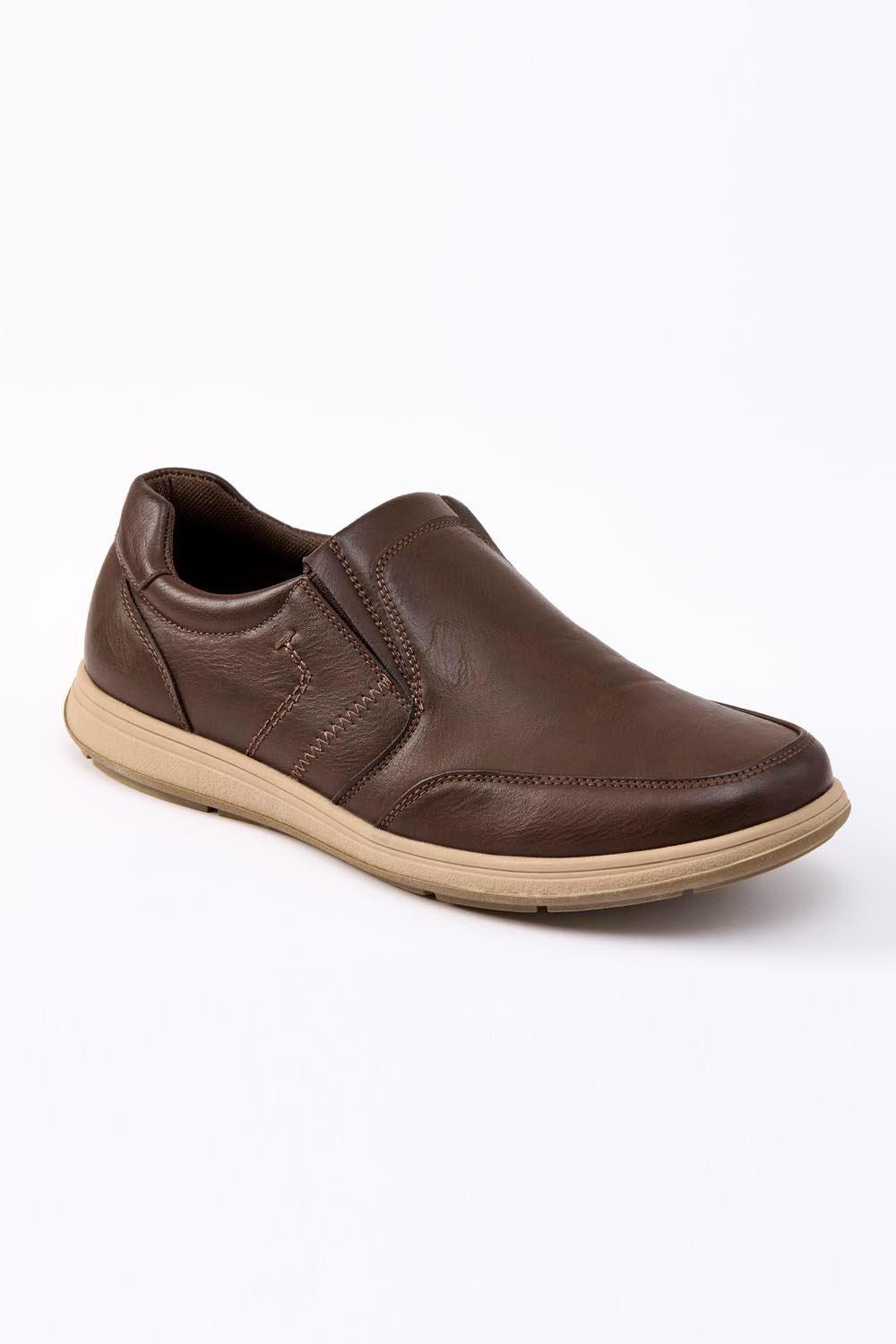 Повседневная обувь без шнуровки Cotton Traders, коричневый