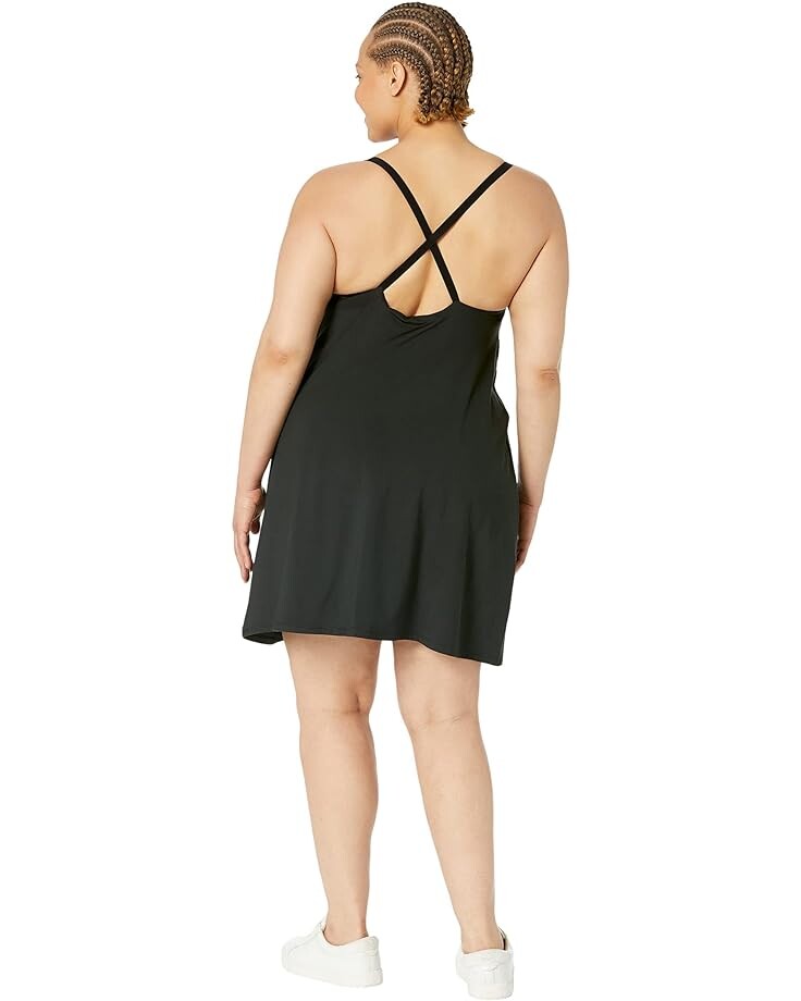 

Платье Madewell Plus MWL Flex Fitness Dress, реальный черный
