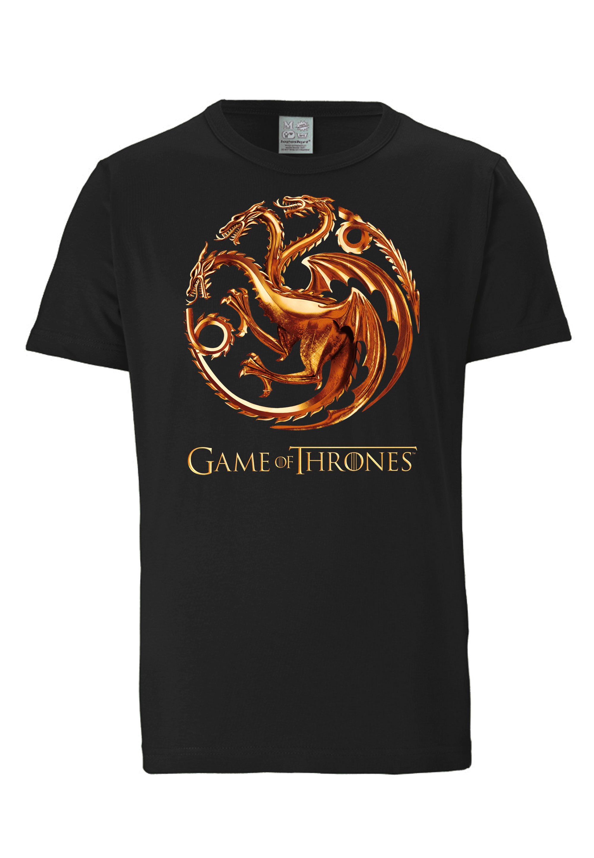 Футболка Logoshirt Game Of Thrones Targaryen, черный daenerys targaryen game of thrones 651549 4xs белый