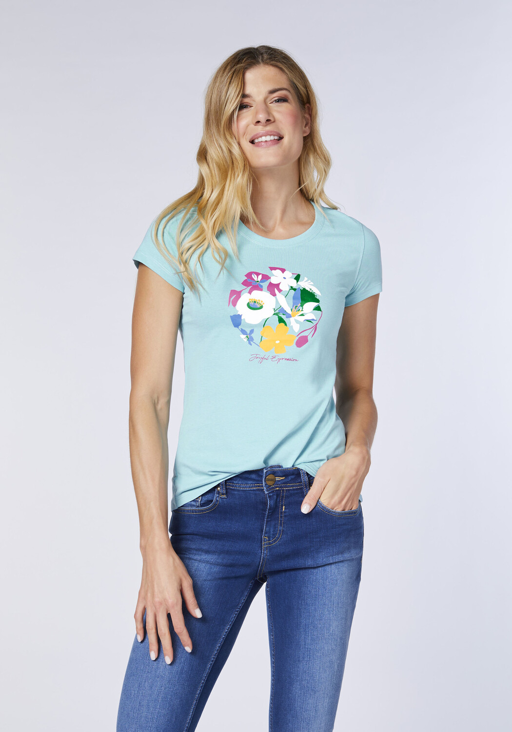 

Футболка Oklahoma Jeans, синий