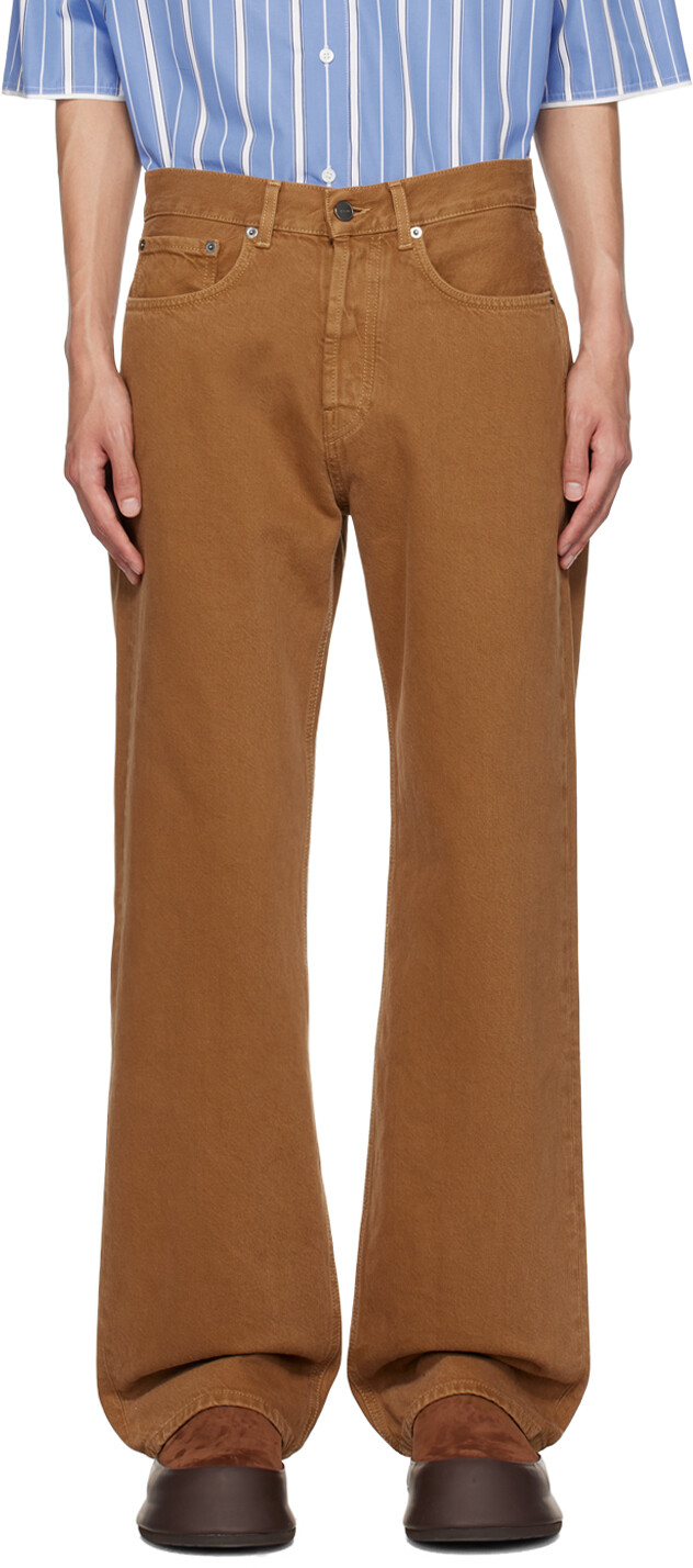 

Коричневые джинсы Le Chouchou Le de Nmes Suno Jacquemus
