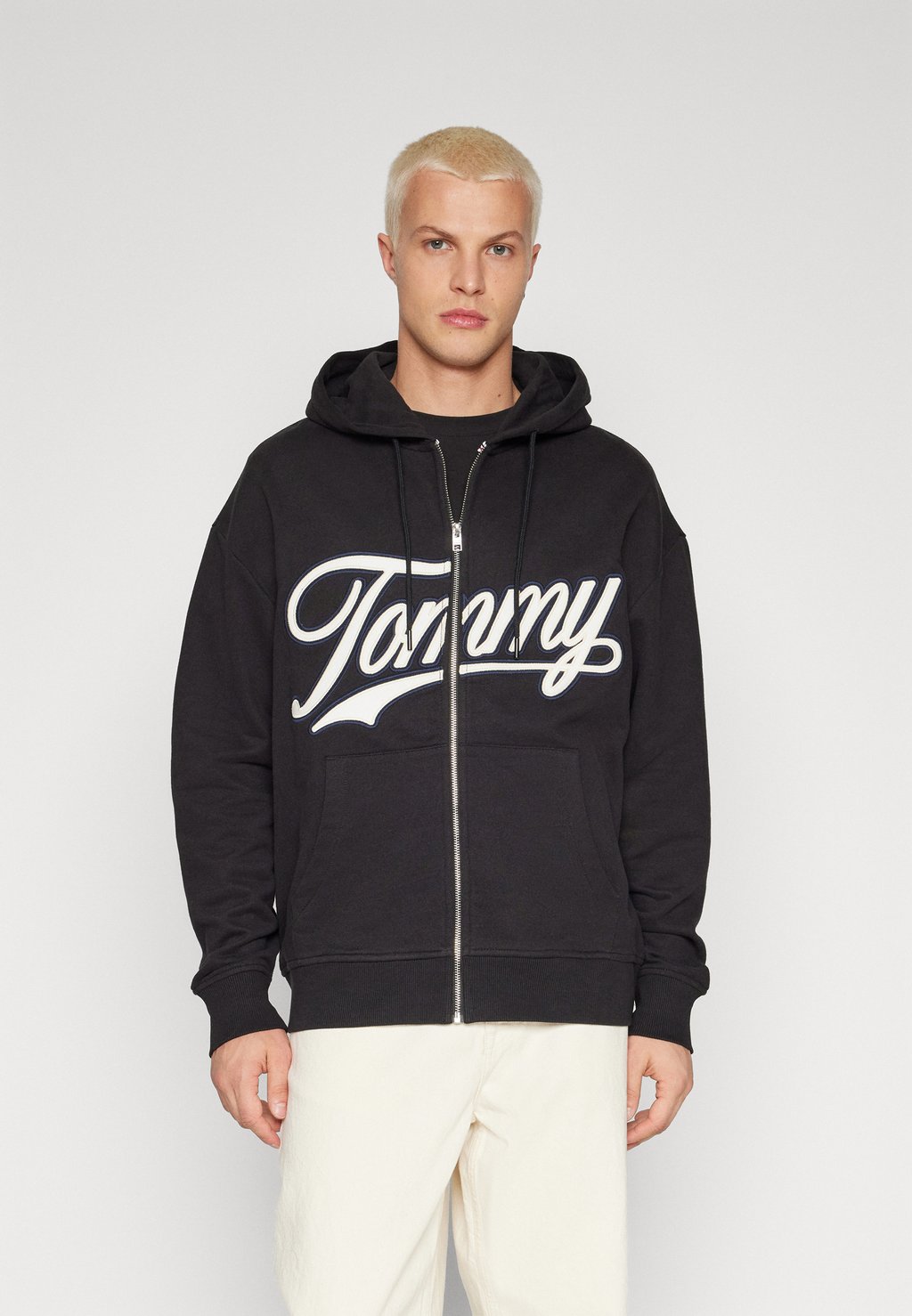 

Толстовка на молнии LETTERMAN Tommy Jeans, черный