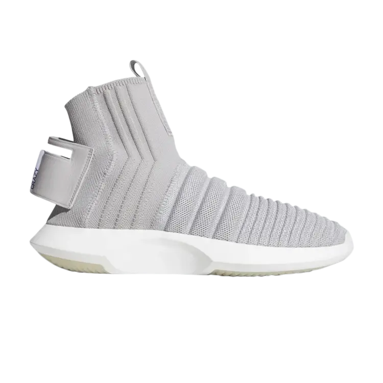 

Кроссовки Adidas Crazy 1 ADV Sock Primeknit 'Light Grey', серый