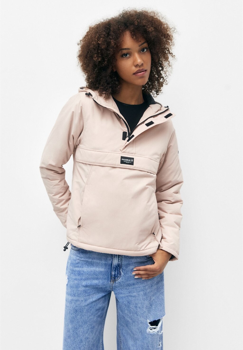 

Демисезонная куртка PULL&BEAR, Белый