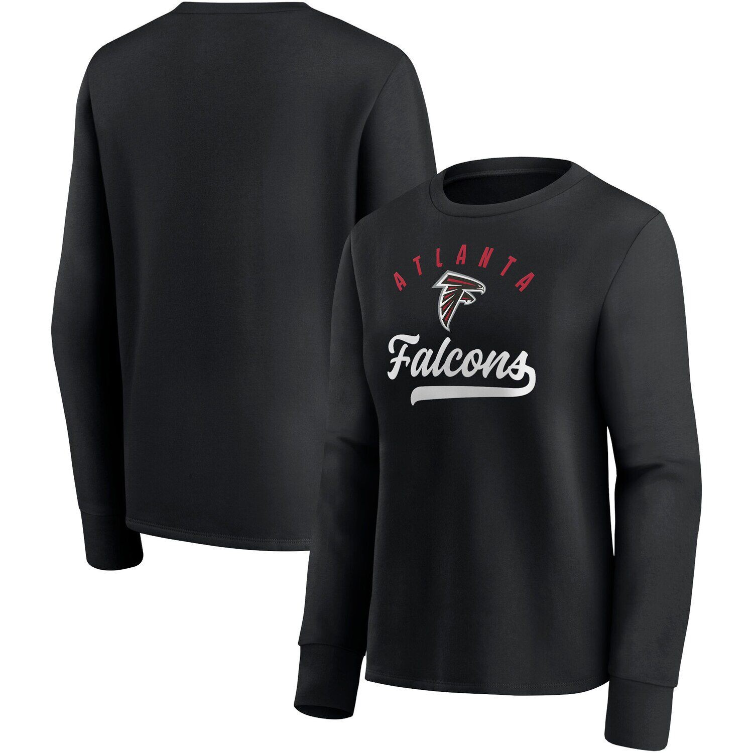 

Женский черный пуловер с логотипом Fanatics Atlanta Falcons Ultimate Style Fanatics